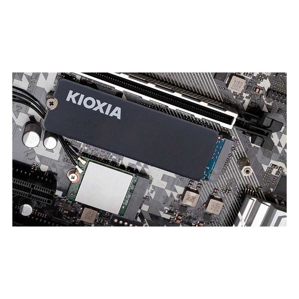 KIOXIA EXCERIA HEATSINK G4, LSC11K4T09G8, 4TB, 6200/4900, Gen4, NVME PCIe M.2 2280, SSD,(Soğutuculu)
