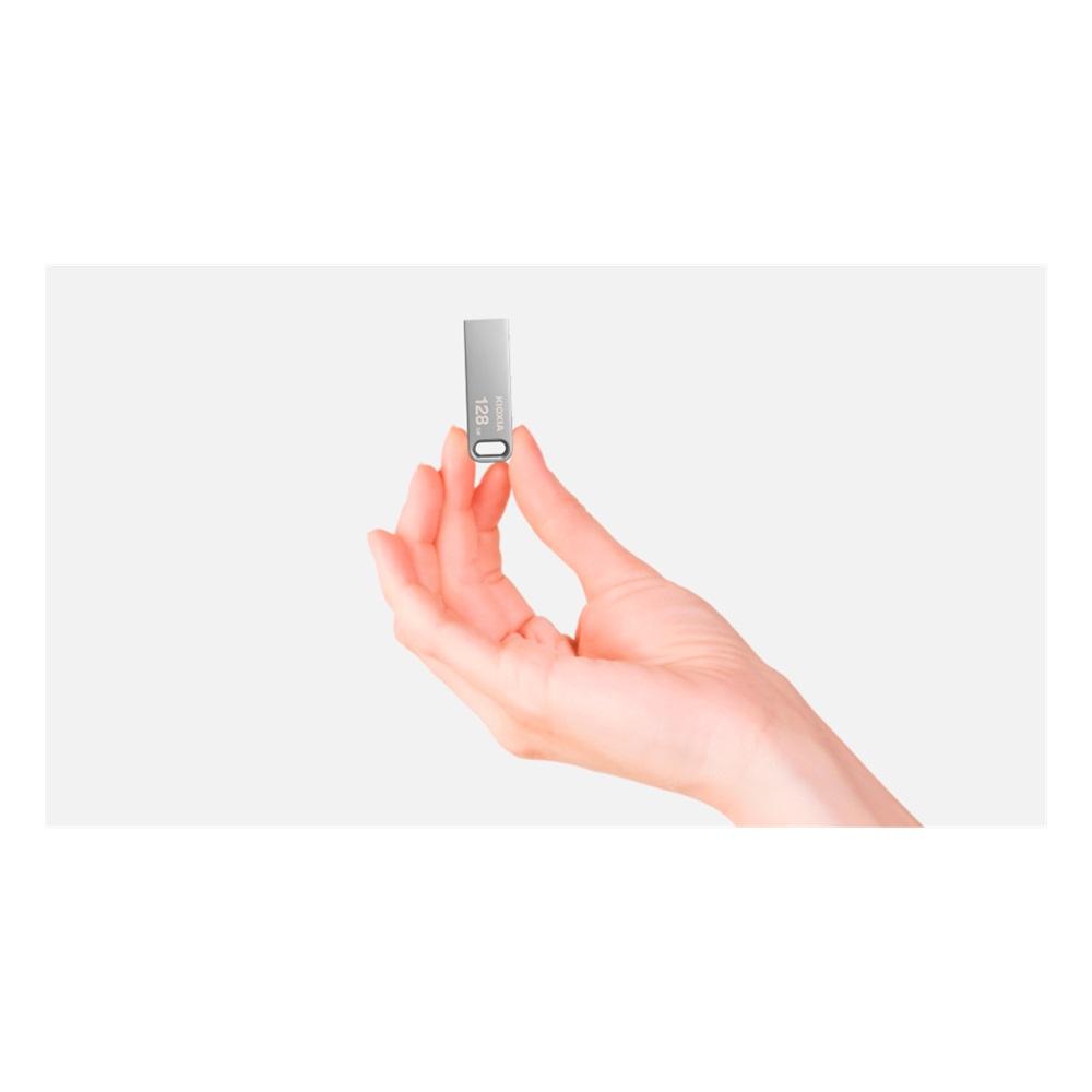 KIOXIA U366 128GB USB 3.2 Gen1 TransMemory, Metal Görünüm, Flash Disk