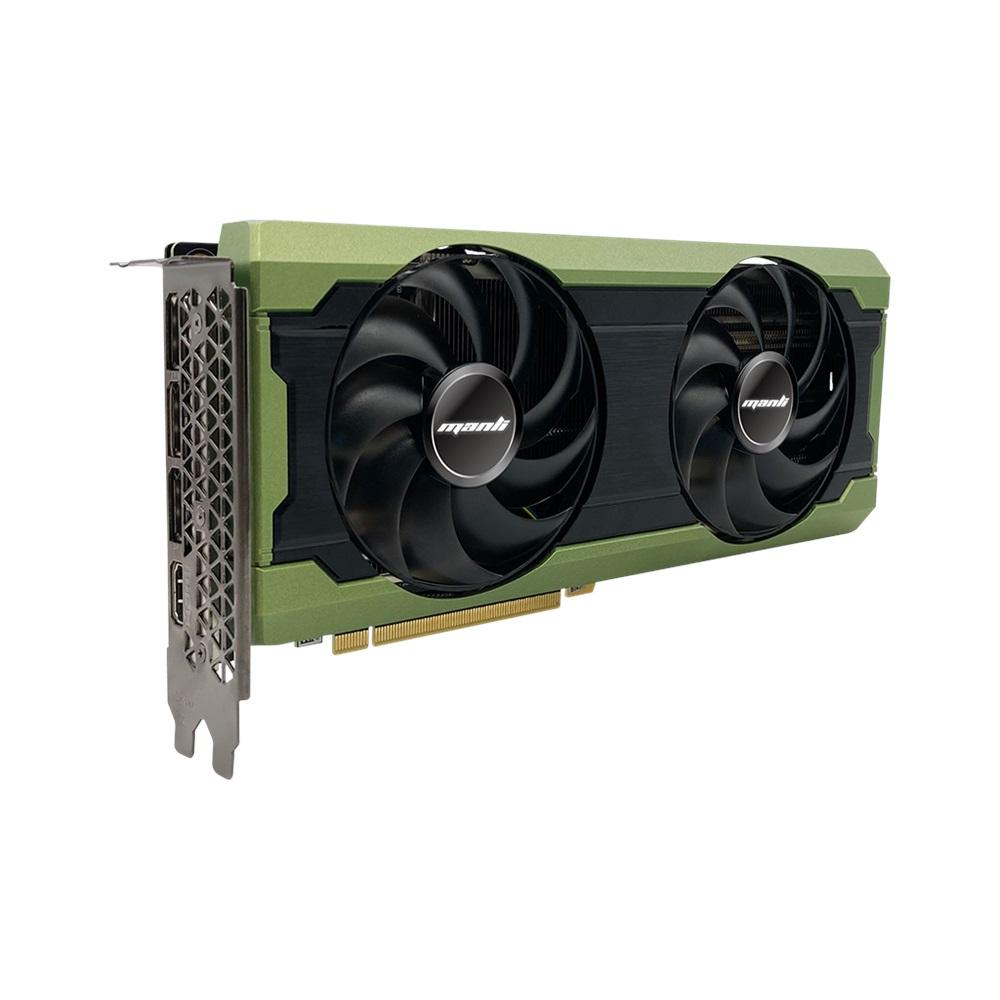 MANLI M-NRTX4060TI/6RGHPPP-M2546, GEFORCE RTX4060TI, 8Gb, 128Bit, GDDR6, 1xHDMI, 3xDP GAMING Ekran Kartı