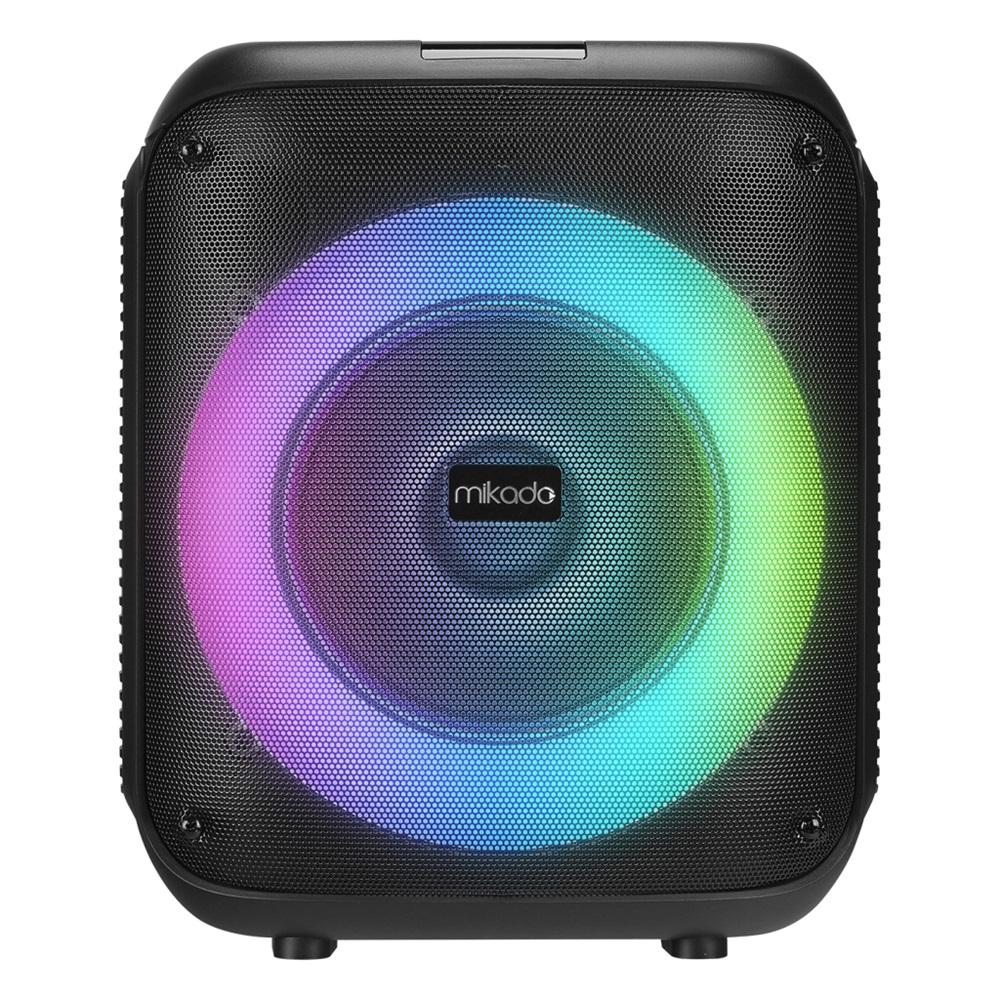 MIKADO MD-BT51 BOMBIX, 60W, Taşınabilir, BT/USB/TF/TWS, RGB Aydınlatma, Toplantı, Parti, Açık Hava Speaker. Kablolu Mikrofon Hediyeli