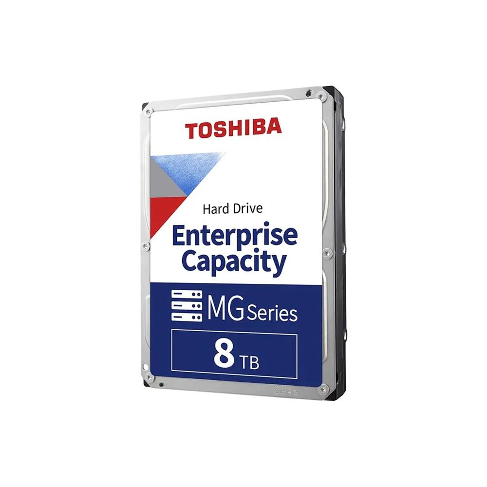 TOSHIBA ENTERPRISE, MG08ADA800E, 3.5", 8TB, 256Mb 7200 Rpm, 7/24 Güvenlik, Data Center, Nas, Server, HDD