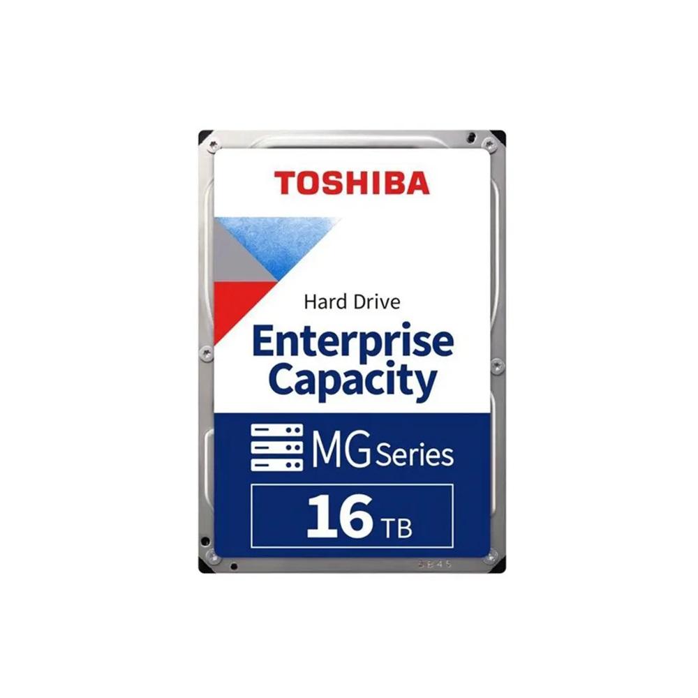 TOSHIBA ENTERPRISE, MG09ACA16TE, 3.5", 16TB, 512Mb 7200 Rpm, 7/24 Güvenlik, Data Center, Nas, Server, HDD