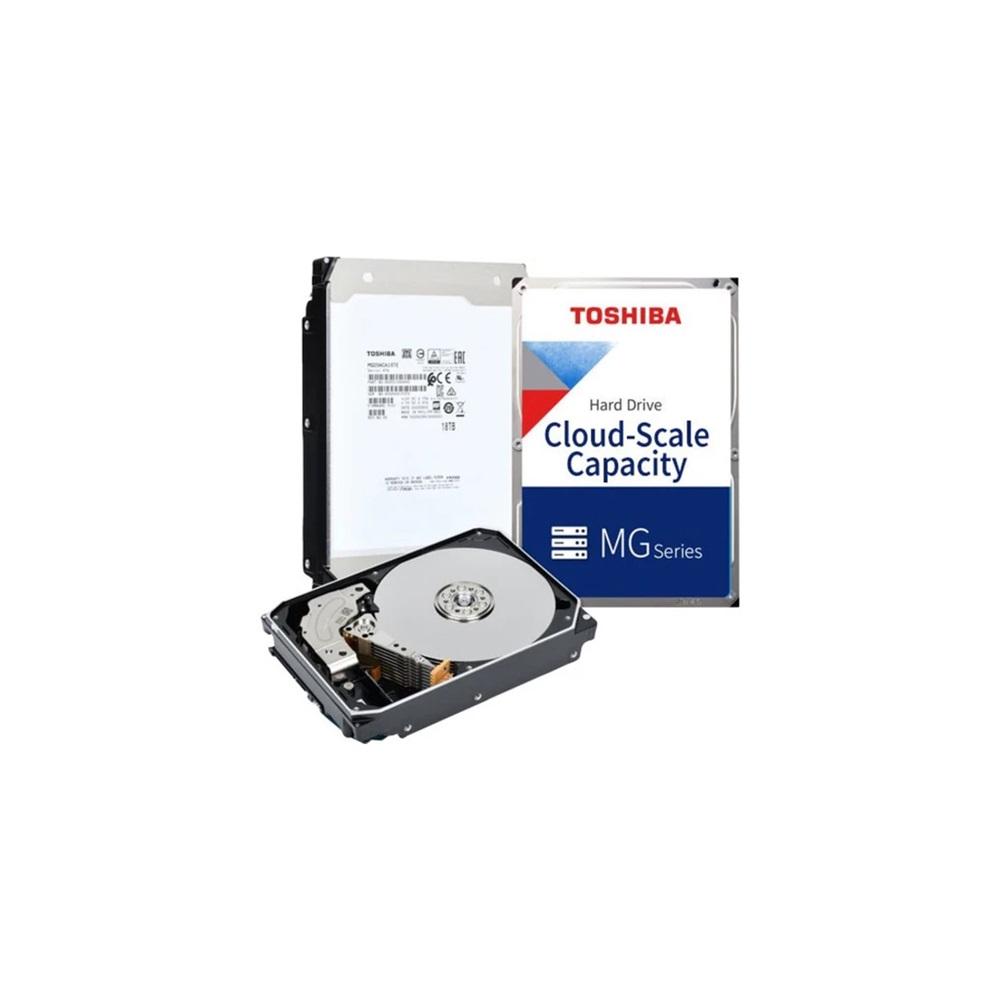 TOSHIBA ENTERPRISE, MG10ACA20TE, 3.5", 20TB, 512Mb 7200 Rpm, 7/24 Güvenlik, Data Center, Nas, Server, HDD