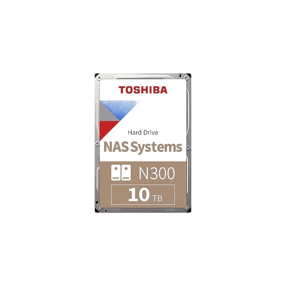 TOSHIBA N300, MN10ADA10TS, 3.5", 10TB, 512Mb 7200 Rpm, SATA3, 7/24 NAS, SERVER, HDD