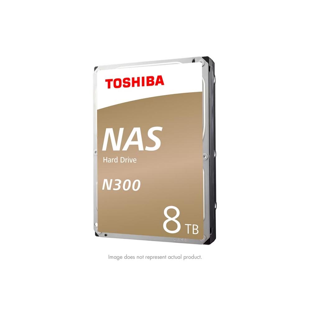 TOSHIBA N300, MN10ADA800S, 3.5", 8TB, 512Mb 7200 Rpm, SATA3, 7/24 NAS, SERVER, HDD