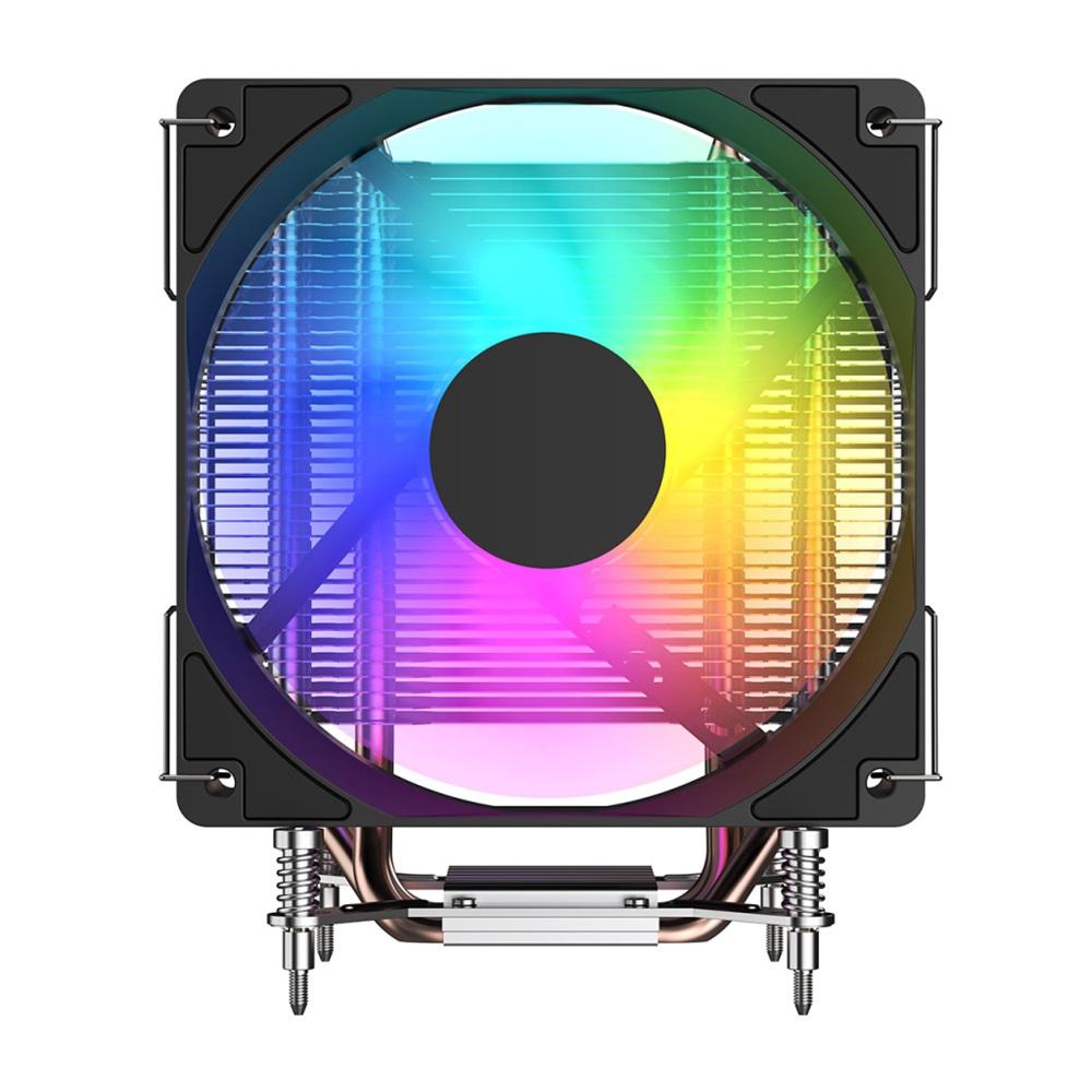 FSP NC3, ARGB, 120mm, CPU, Kule Tipi Hava Soğutma, Sessiz Çalışma, Doğrudan Temas Tasarımlı 4 adet Bakır Isı Borusu, (AMD AM4-AM5 ve INTEL Tüm işlemciler ile uyumlu)