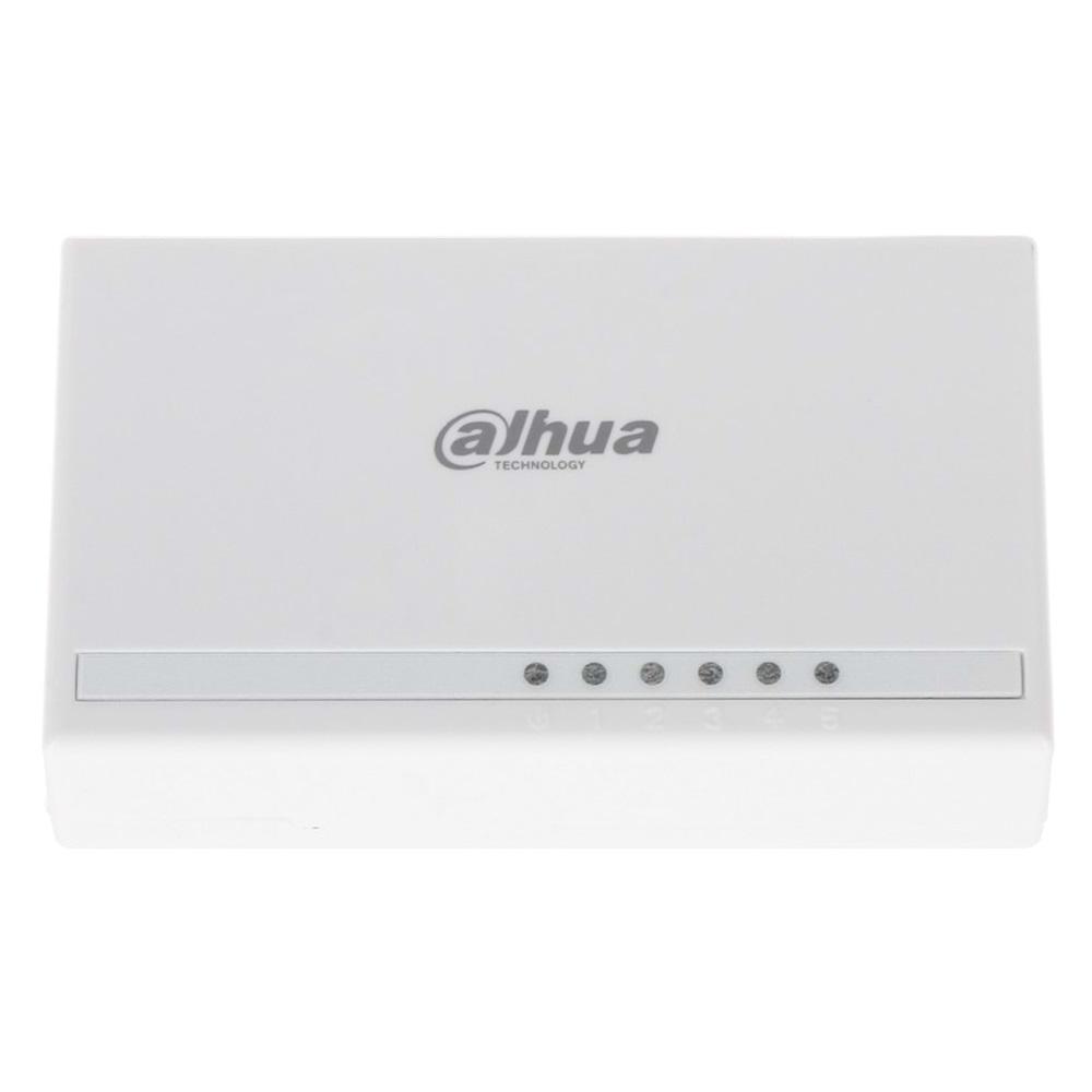 DAHUA PFS3005-5ET-L, 5 Port, MegaBit, Yönetilemez, Masaüstü Switch