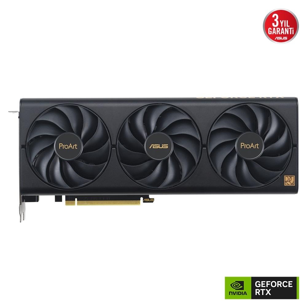 ASUS PROART-RTX4070S-O12G, SUPER, 12Gb, 192Bit, GDDR6X, 1xHDMI, 3xDP GAMING Ekran Kartı