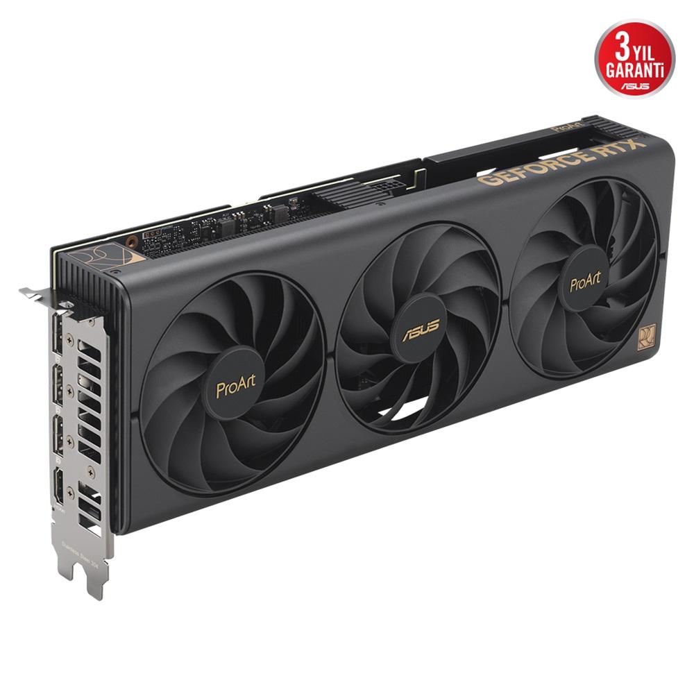 ASUS PROART-RTX4070S-O12G, SUPER, 12Gb, 192Bit, GDDR6X, 1xHDMI, 3xDP GAMING Ekran Kartı