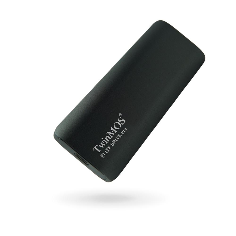 TwinMOS PSSD1TBEDP, 1TB, Taşınabilir External SSD, USB 3.2, Type-C (Dark Gray)