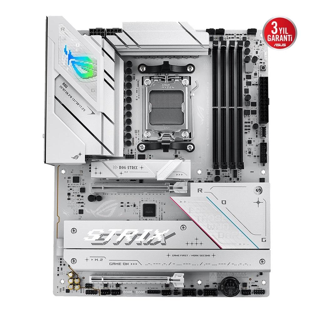 ASUS ROG STRIX B850-A GAMING WIFI, 4xDDR5, 4x M2, HDMI, DP, 2xType-C, Wi-Fi 7, Bluetooth v5.4, AM5 Soket GAMING Anakart