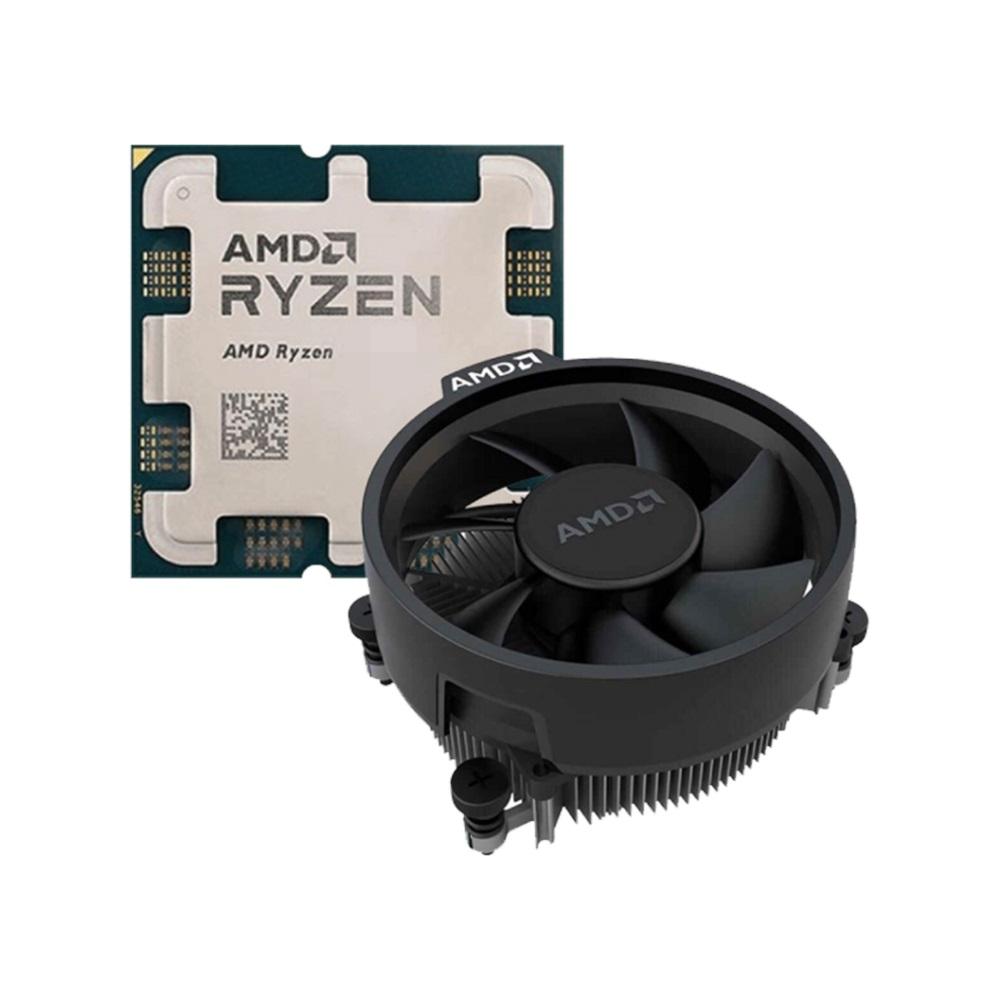 AMD RYZEN 5 9600X 6 Core, 3,90-5.40GHz, 38Mb Cache, 65W, AM5 Soket, MPK (Kutusuz) (Dahili Grafik VAR, Fan VAR)