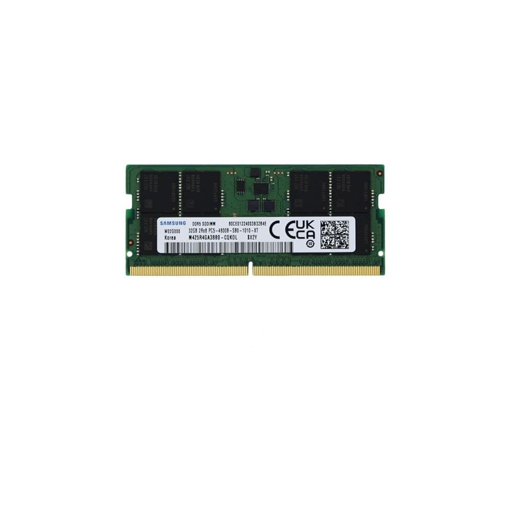 Samsung SAMSO4800/32, 32GB, DDR5, 4800MHz, CL46, 1.1V Notebook Ram (M425R4GA3BB0-CQKOD)