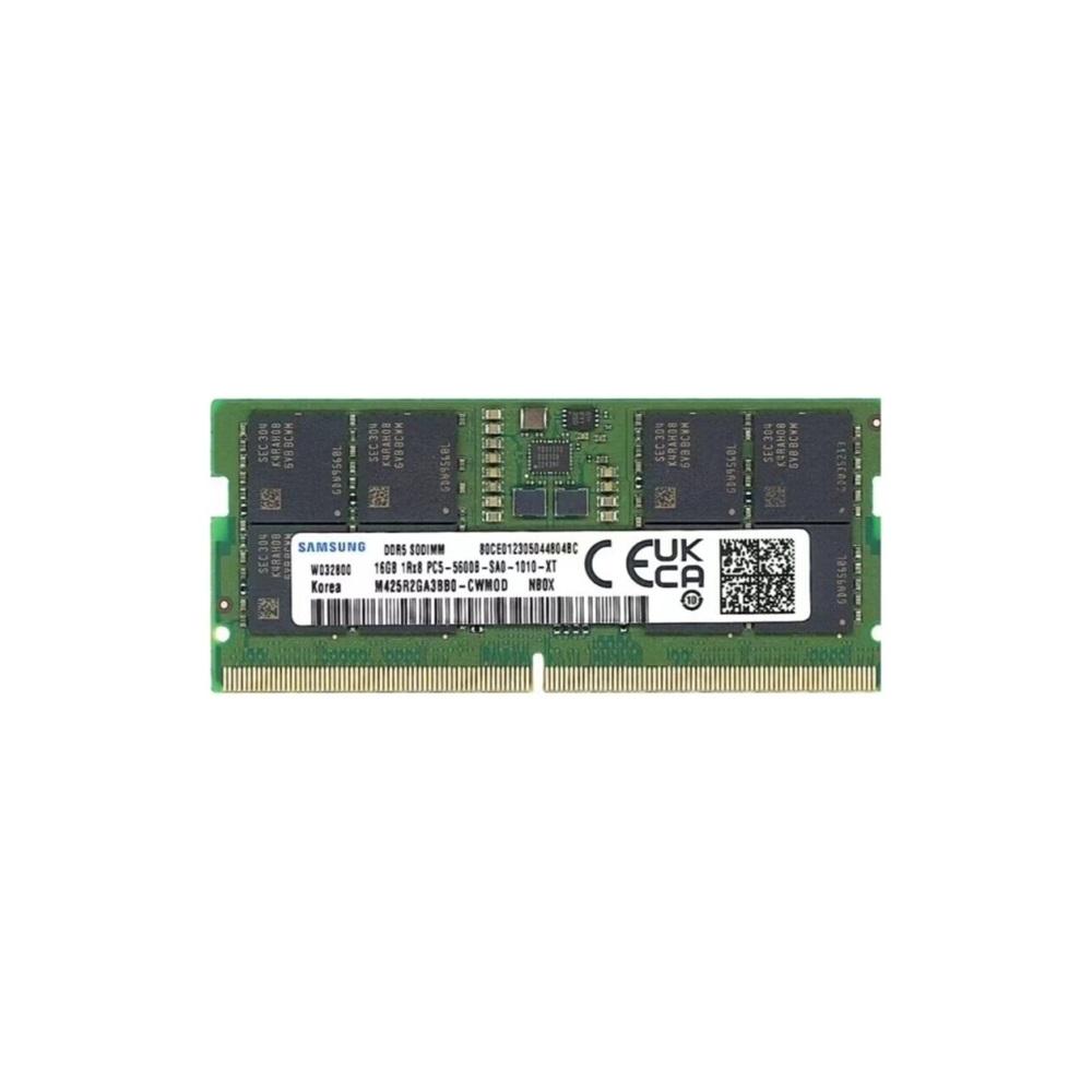 Samsung SAMSO5600/16, 16GB, DDR5, 5600MHz, CL46, 1.1V Notebook Ram (M425R2GA3BB0-CWMOM)