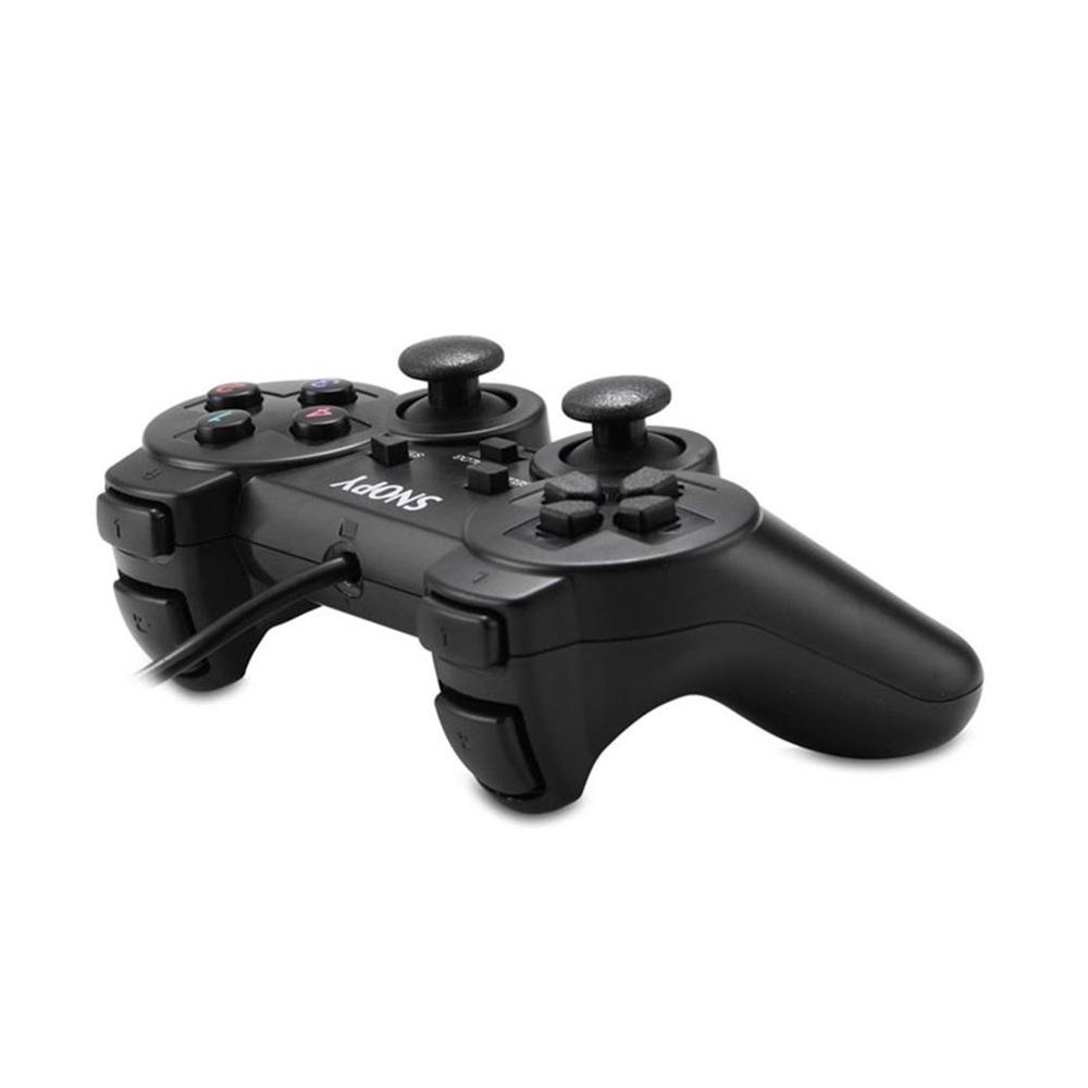 SNOPY SG-401, USB/PC/PS3, 1.8mt Kablolu, Çift Titreşimli, GAMEPAD