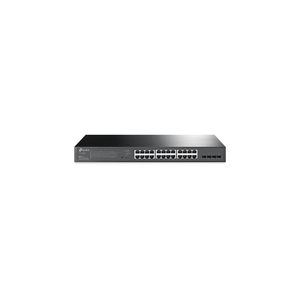 OMADA SG2428P, 28 Port Gigabit, 24 Port PoE+, 250W, 4Port GigaBit SFP, Yönetilebilir, Rackmount Metal Kasa Switch