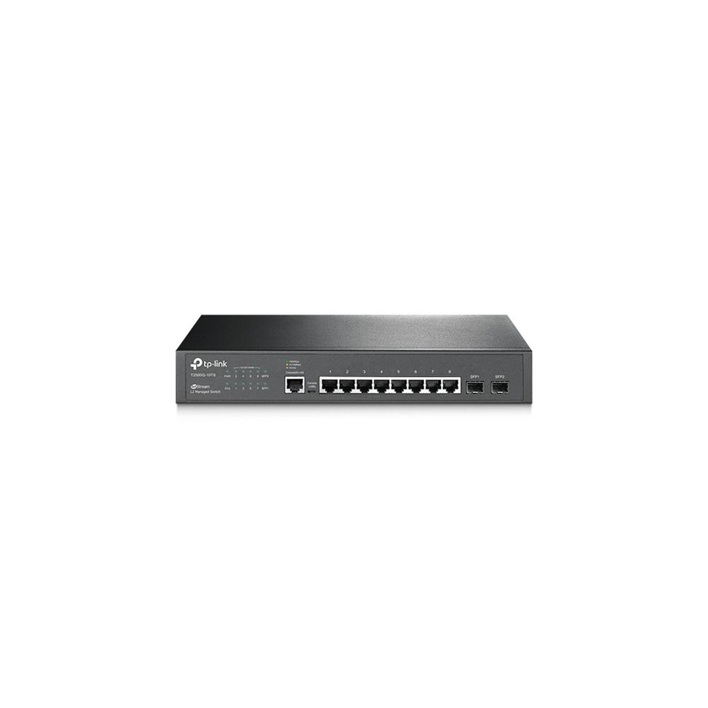 OMADA SG3210, 8 Port GigaBit, 2Port GigaBit SFP, Yönetilebilir, Rackmount Metal Kasa Switch