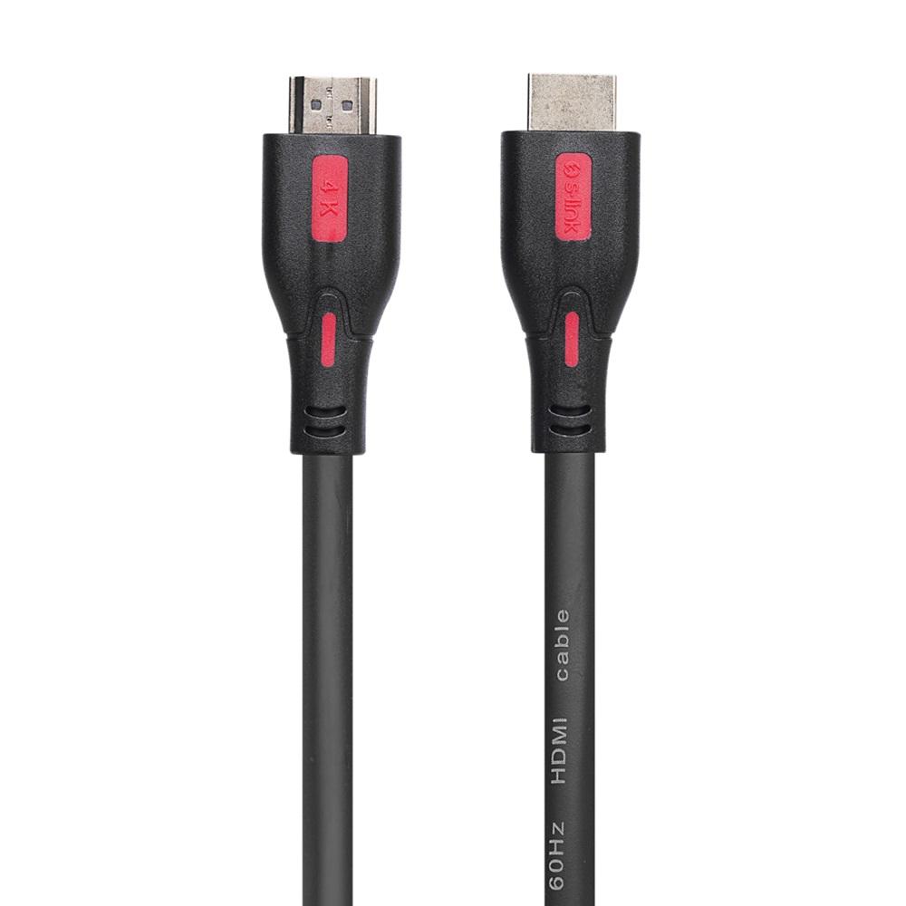 S-LINK SL-HDM4K13, 4K UHD, HDMI v2,0 Kablo.3mt. 60Hz.