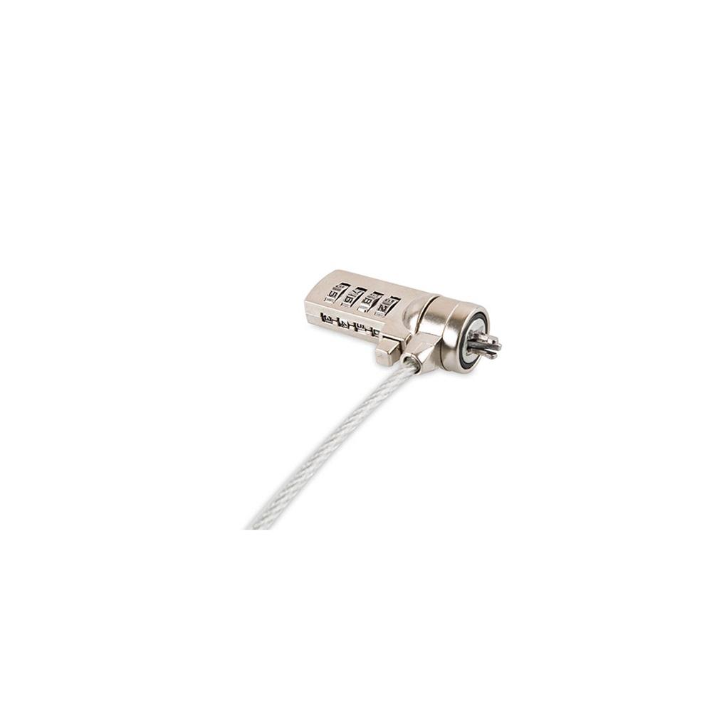 S-LINK SL-S202, Şifreli Notebook Kilidi, 110cm, Kaplamalı Çelik Kablo.