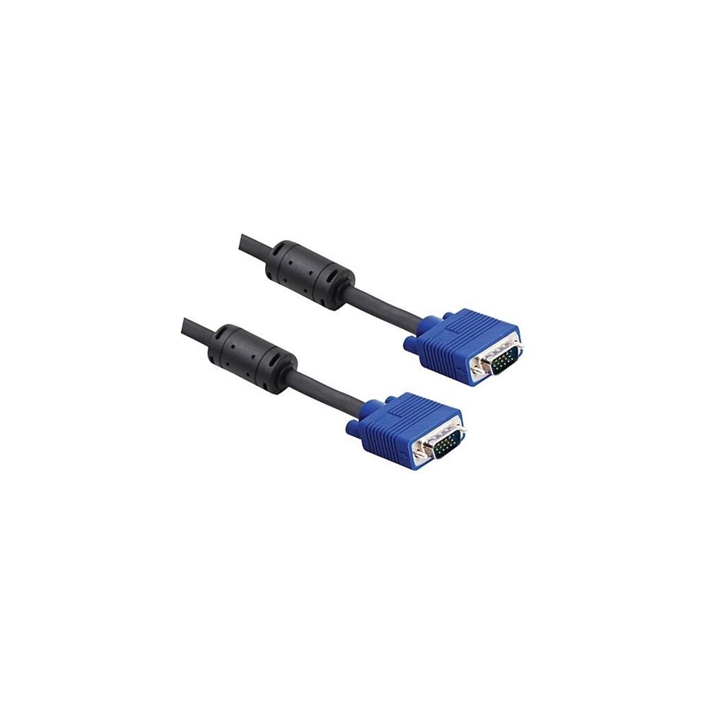 S-LINK SL-VGA19, 15Pin, İki Ucu Erkek, 5mt, VGA Kablosu