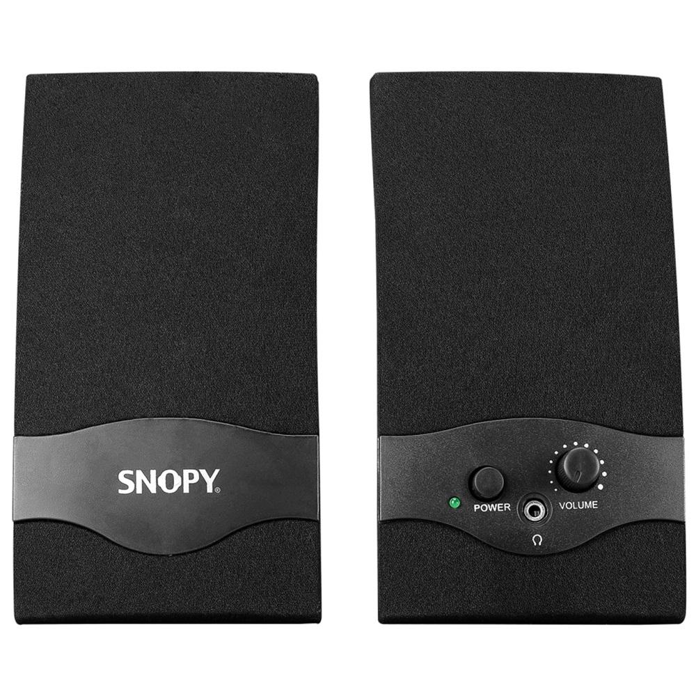 SNOPY SN-84, 4W, 1+1, Masa Üstü, USB, SPEAKER (Siyah)