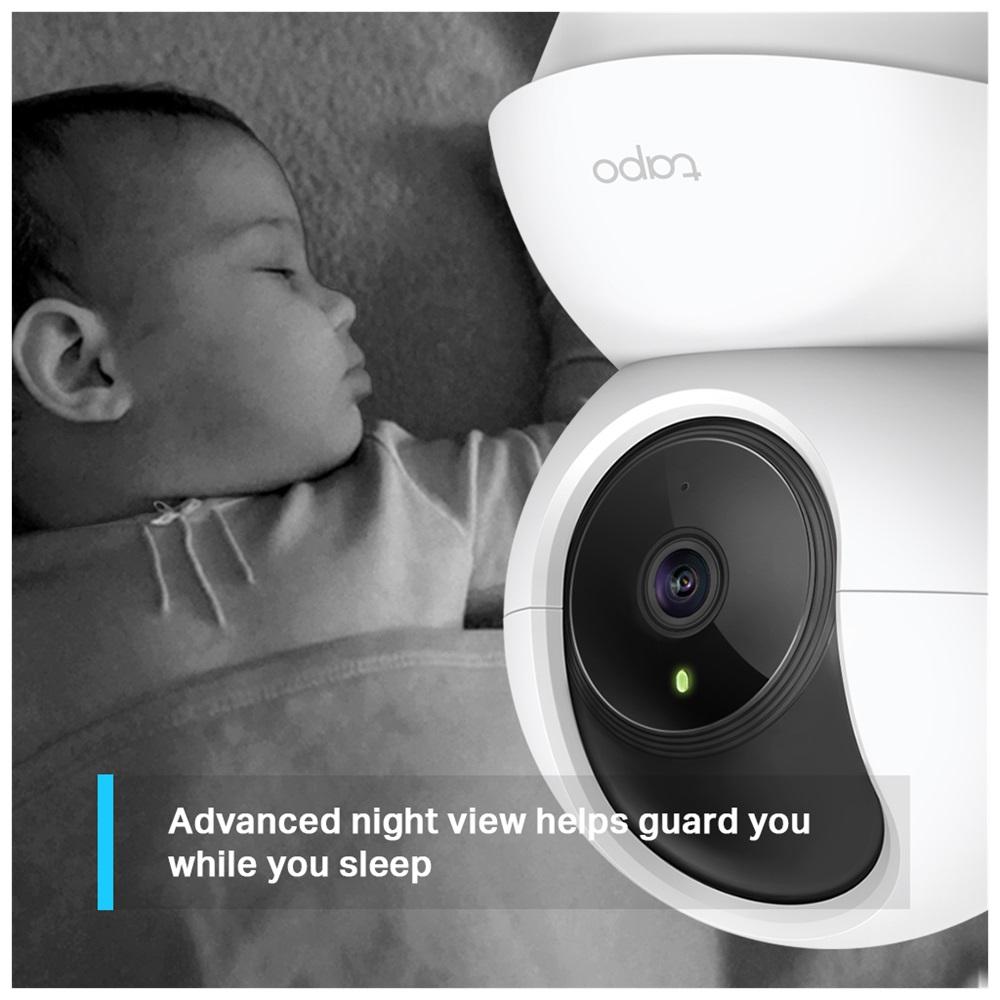 TP-LINK Tapo C200, Bebek/Ev Güvenlik Kamerası, WiFi, 1080P, 10Mt Gece Görüşü, PAN/TILT, iki Yönlü Ses
