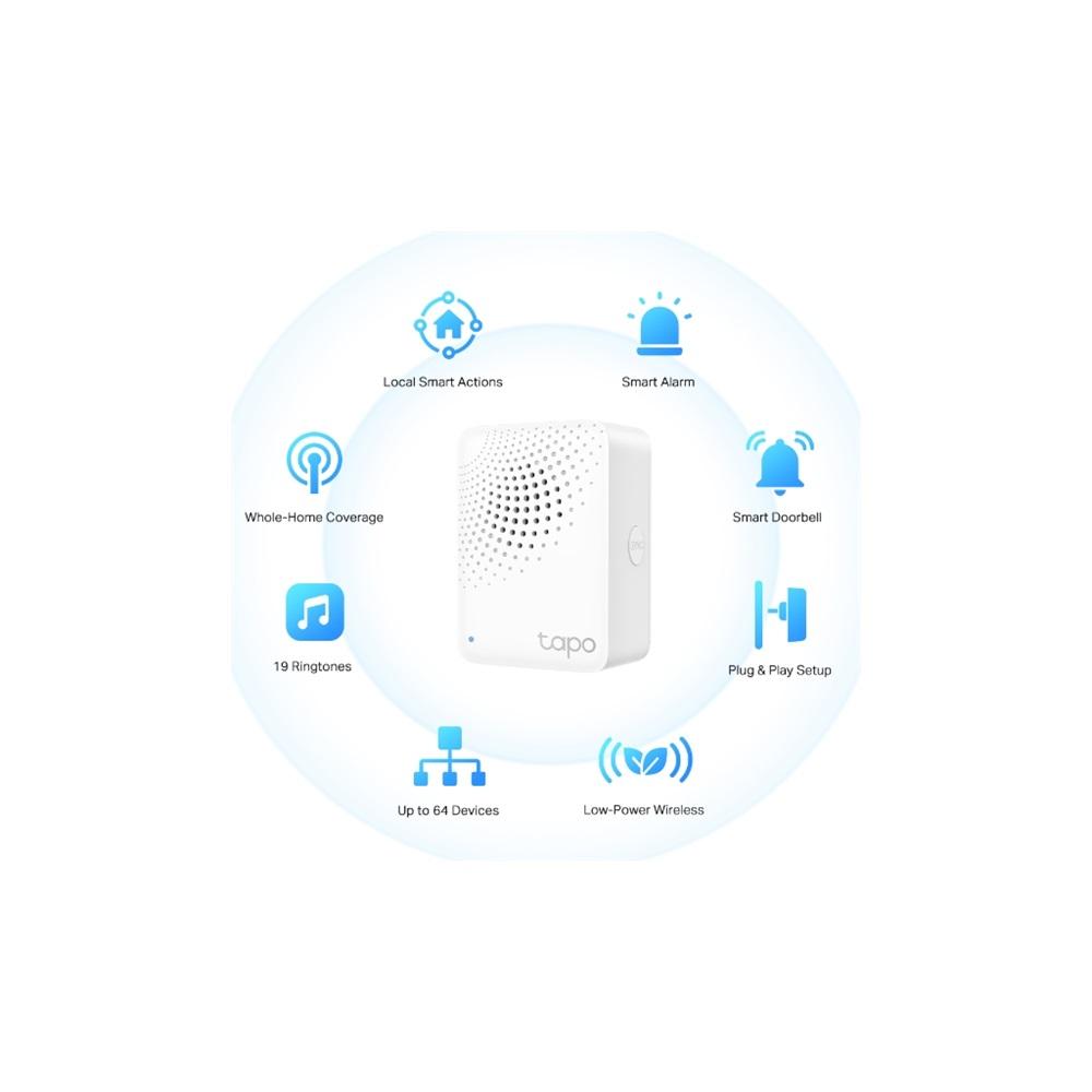 TP-LINK Tapo H100 Wi-Fi Alarm Özellikli Dağıtıcı