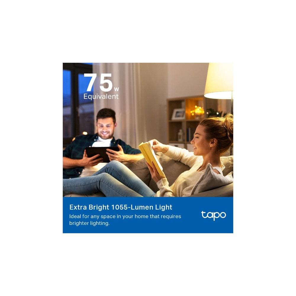 TP-LINK Tapo L535E, Wi-Fi, 75W, 1055 Lümen, Çok Renkli, Akıllı Ampul