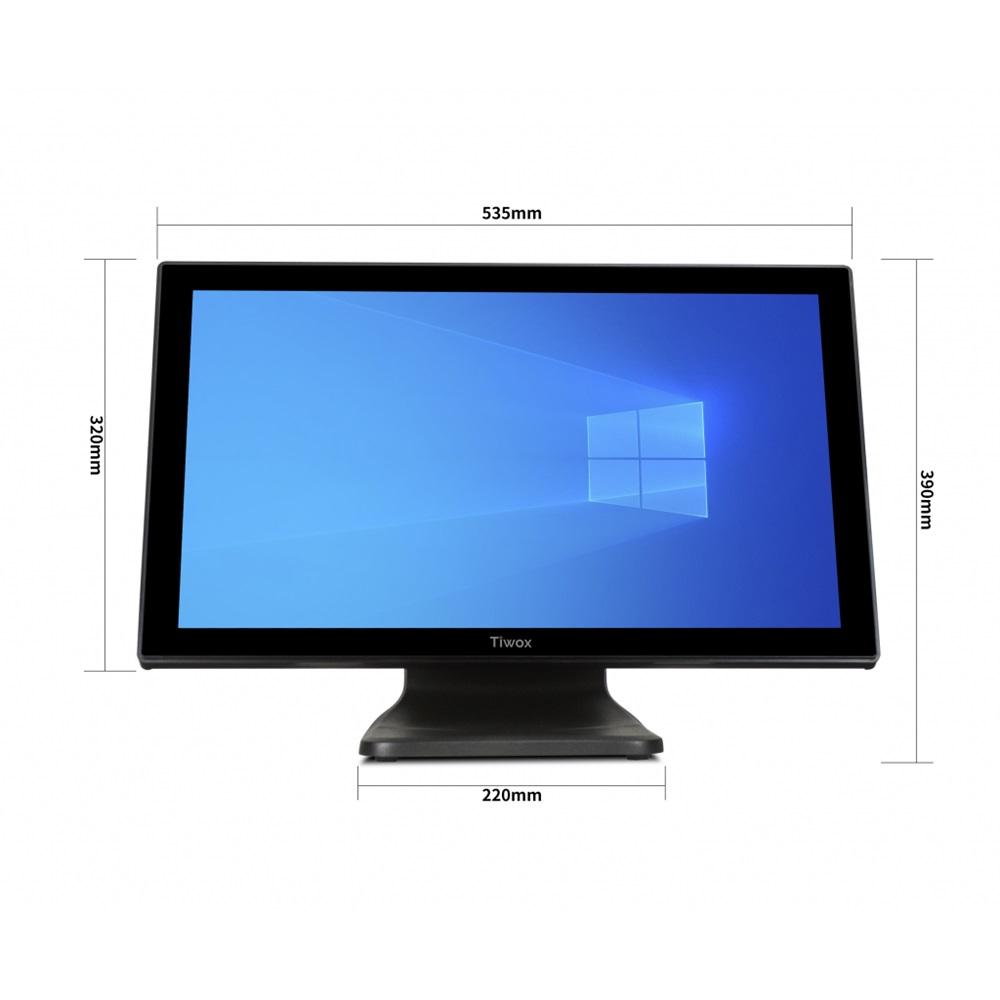 Tiwox TP-3150, Intel i5 5.Nesil, 21.5" Ekran, 8GB Ram, 128GB SSD, Endüstriyel, Dokunmatik Pos PC