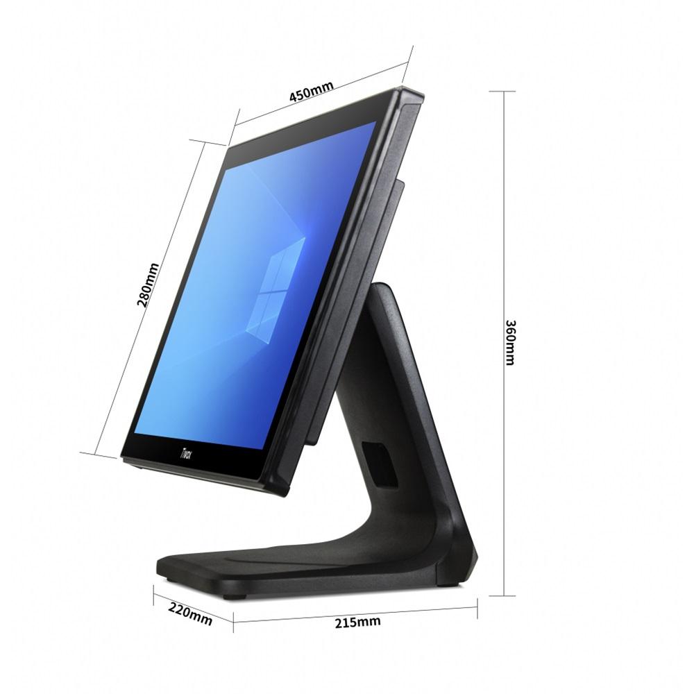 Tiwox TP-4950, Intel i5 5.Nesil, 18.5" Ekran, 8GB Ram, 128GB SSD, Endüstriyel, Dokunmatik Pos PC
