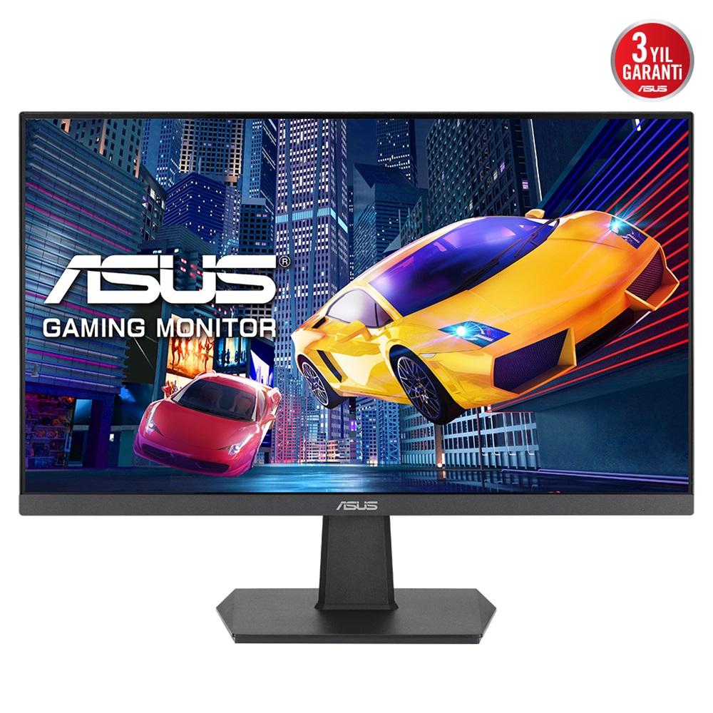 ASUS VA24EHF 23.8" 1ms, 100Hz, Full HD, HDMI, D-Sub, IPS LED, Çerçevesiz Tasarım, Düşük Mavi Işık, FreeSync GAMING Monitör