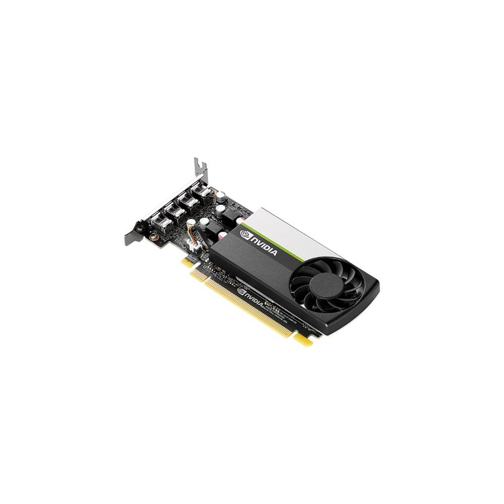 PNY QUADRO VCNT1000-8GB-SB, T1000, 8GB, DDR6, 128Bit, Tek Fan, 4xMini DP, Ekran Kartı