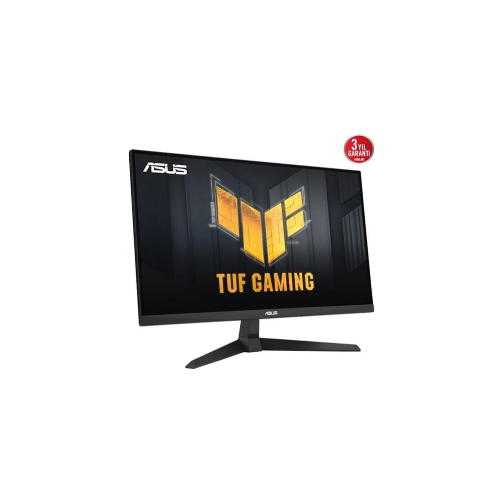 ASUS TUF GAMING VG249Q3A 23.8" 1ms, 180Hz, Full HD DP, HDMI, Hoparlör, Fast IPS LED, Düşük Mavi Işık, FreeSync Premium, GAMING Monitör