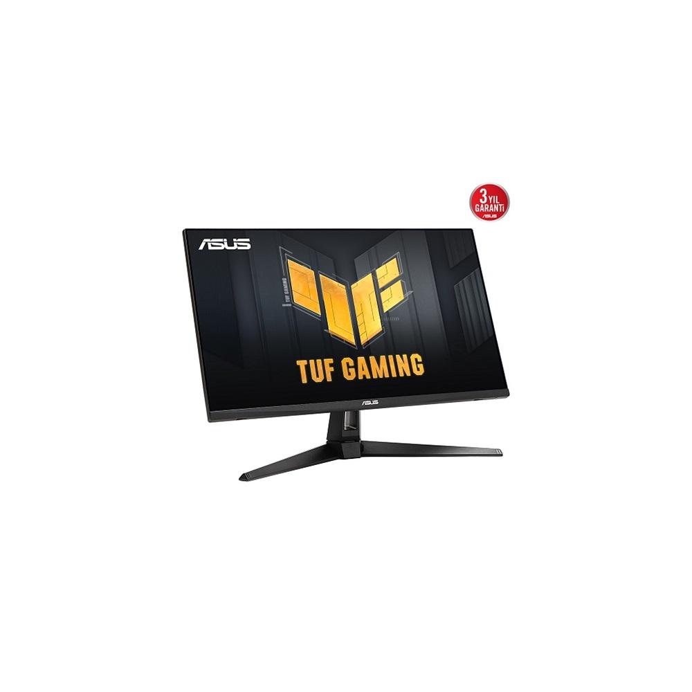 ASUS TUF GAMING VG27AQ3A 27" 1ms, 180Hz, QHD 2K, DP, HDMI, Hoparlör, Fast IPS LED, Düşük Mavi Işık, FreeSync Premium, GAMING Monitör