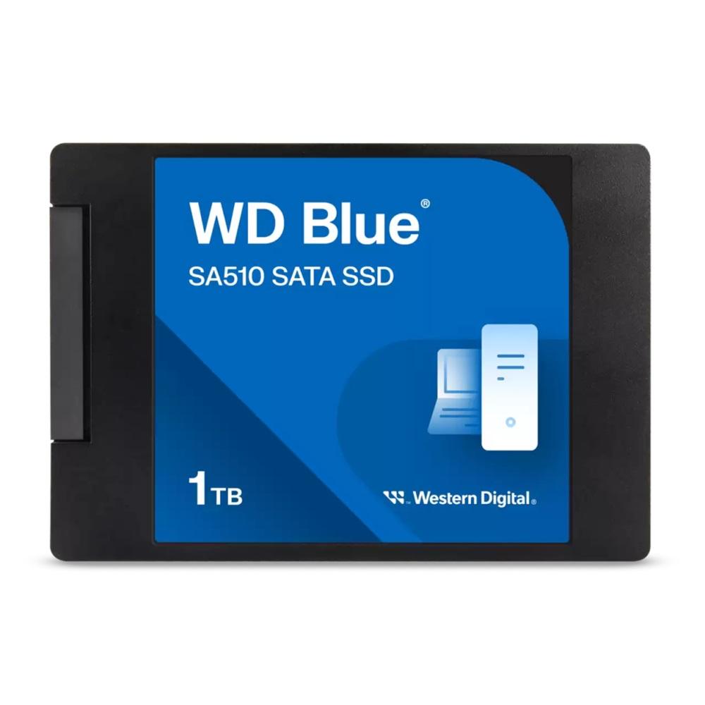 WD Blue SA510, WDS100T3B0A, 1TB, 560/510, 3D NAND, 2,5" SATA, SSD