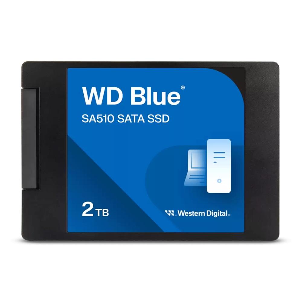 WD Blue SA510, WDS200T3B0A, 2TB, 560/510, 3D NAND, 2,5" SATA, SSD