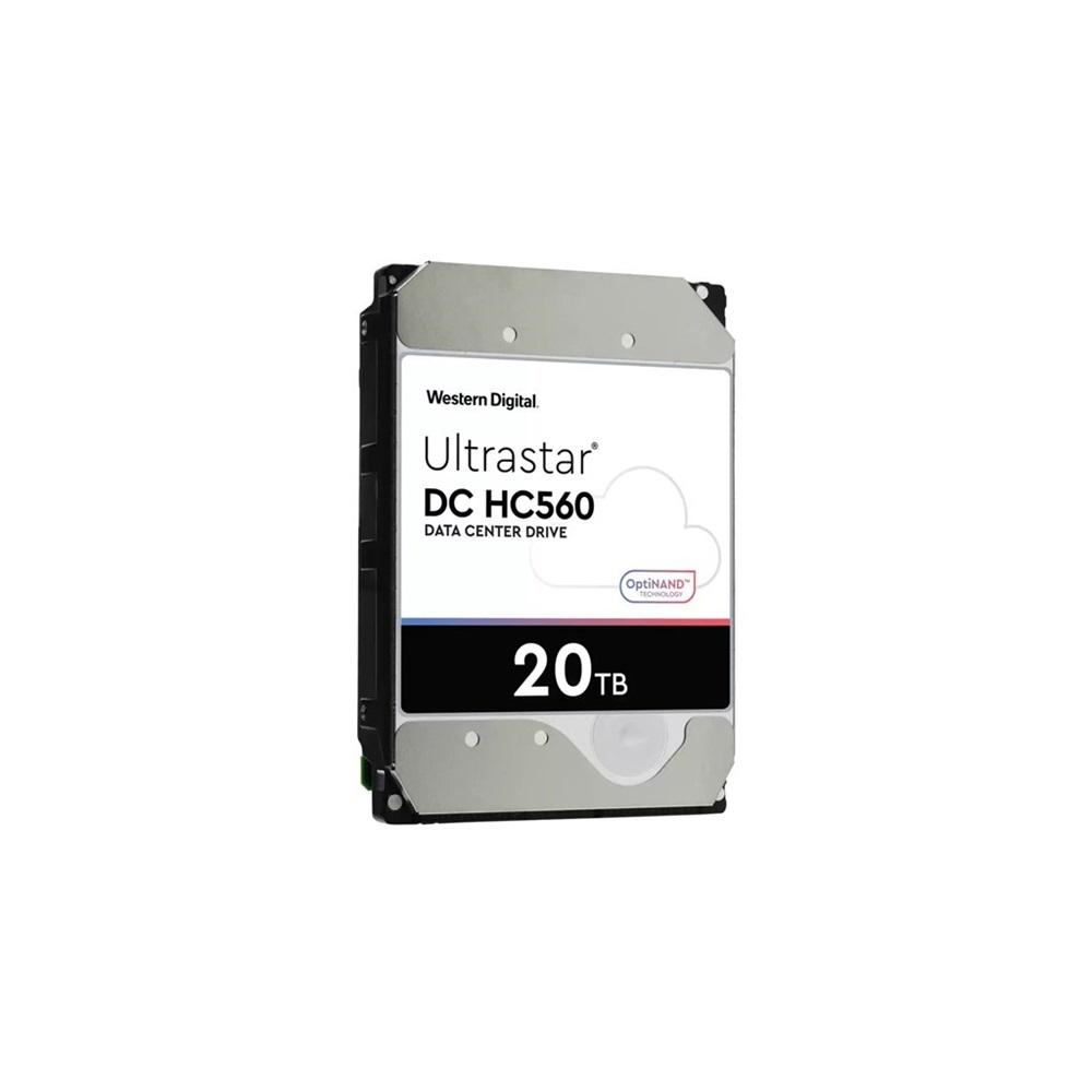 WD ULTRASTAR, WUH722020BLE6L4, 3.5", 20TB, 512Mb, 7200 Rpm, 7/24 Enterprise, DATA CENTER-GÜVENLİK-NAS-SERVER, HDD (DC HC560) (0F38785)