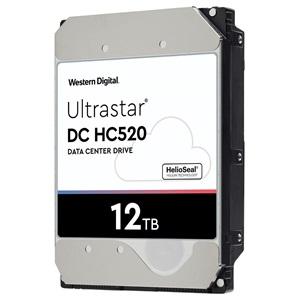 WD ULTRASTAR, HUH721212ALE604, 3.5", 12TB, 256Mb, 7200 Rpm, 7/24 Enterprise, DATA CENTER-GÜVENLİK-NAS-SERVER, HDD (DC HC520) (0F30146)