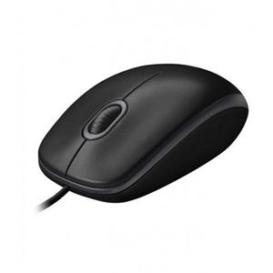 LOGITECH 910-003357, B100 Siyah, USB Kablolu, 1000dpi, Optik, 3 Tuşlu, Mouse