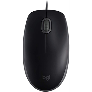 LOGITECH 910-005508, B110 Siyah, USB Kablolu, 1000dpi, Optik, 3 Tuşlu, Mouse