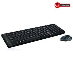 Logitech MK220 (920-003163) Kablosuz Türkçe Q Klavye/Mouse Set