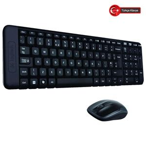 Logitech MK220 (920-003163) Kablosuz Türkçe Q Klavye/Mouse Set