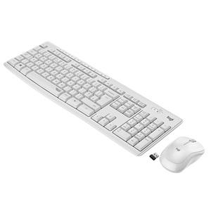 LOGITECH MK295 Beyaz, 920-010089, Kablosuz, Türkçe Q, Klavye Mouse Set