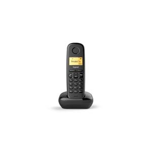 GIGASET A170, Dect Telefon, Siyah, 18 Saat Konuşma, 200 Saat Bekleme, 50 Kişilik Rehber