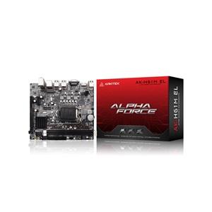 ARKTEK ALPHA FORCE, AK-H61M EL, 2xDDR3, M.2, D-SUB, HDMI, 2-3.Nesil, LGA1155 Soket, Anakart