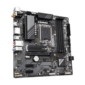 GIGABYTE B760M DS3H AX, rev.1.0, 4xDDR5, 2xM.2, 2xDP, HDMI, Type-C, Wi-Fi 6E, Bluetooth v5.3, 12-13-14.Nesil, LGA1700 Soket, Anakart