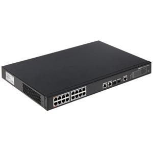 DAHUA CS4218-16ET-135 16Port, Megabit, 16 Port PoE, 135W, +2 Port SFP Gigabit Combo, Cloud Yönetilebilir, Switch