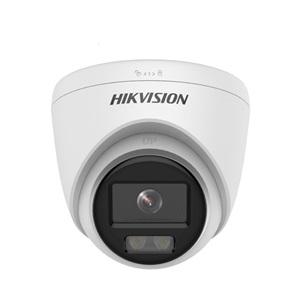 HIKVISION DS-2CD1347G0-LUF 4Mpix, 2,8mm Lens, H265+, 30Mt Gece Görüşü, Dahili Mikrofon, Color Vu Lite, Full Time Color, Dome IP Kamera