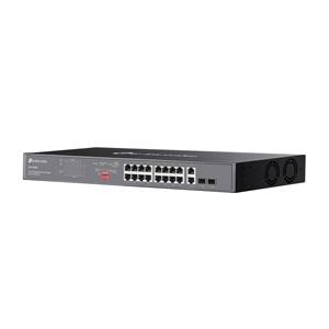 OMADA DS1018GMP, 18 Port Gigabit, 16 Port Gigabit PoE+, 250W, 4 Port Combo Gigabit SFP, Yönetilemez, Rackmount Metal Kasa Switch