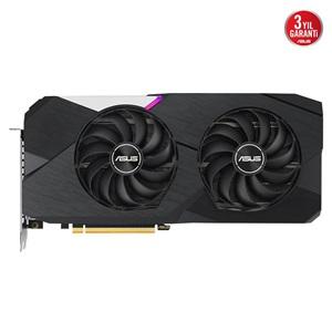 ASUS DUAL-RX6750XT-O12G, 12Gb, 192Bit, GDDR6, 1xHDMI, 3xDP, GAMING Ekran Kartı